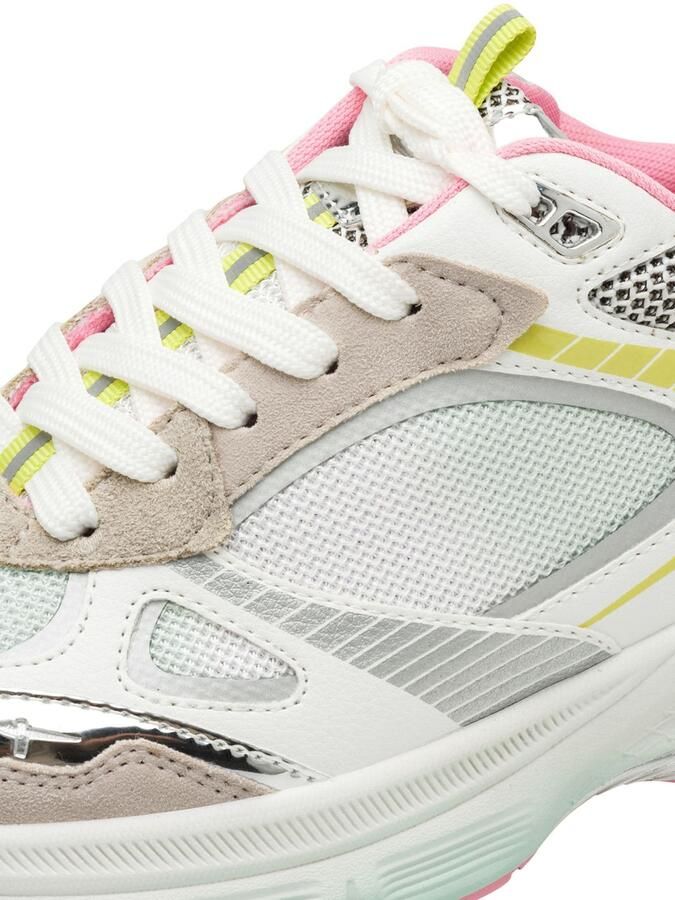 Tamaris Sneakers laag beige curry grijs wit - Foto 5
