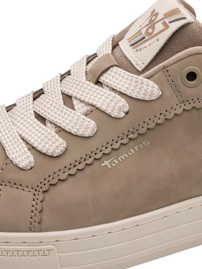 Tamaris Sneakers laag beige donkerbeige - Foto 4
