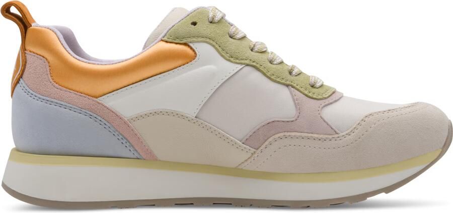 Tamaris dames sportschoenen 1-23741-43 402 damesschoenen M2374143 beige Comb - Foto 4