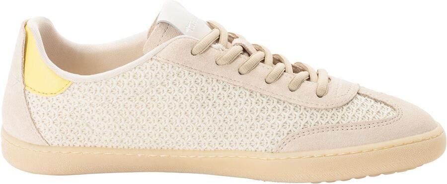Tamaris Sneakers laag beige goud koraal - Foto 6