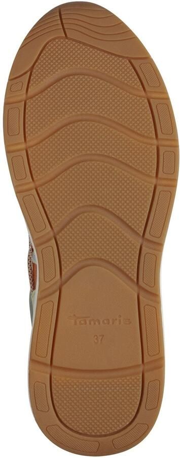 Tamaris lage damessneaker 1-23762-44 608 dames M2376244 Orange Comb - Foto 5