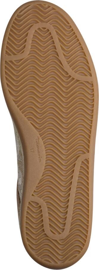 Tamaris Sneakers laag beige lichtbeige cognac - Foto 5