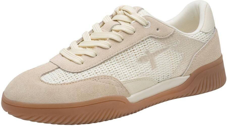 Tamaris Sneakers laag beige lichtbeige