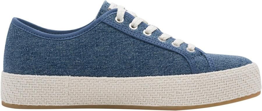Tamaris Sneakers laag blauw denim offwhite - Foto 5