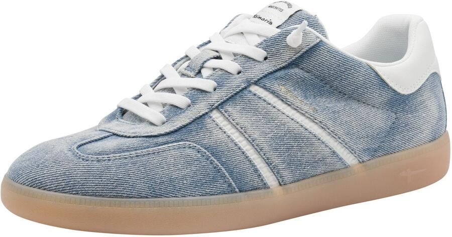 Tamaris lage sneaker 1-23729-46 802 damesdames schoenen Denim - Foto 3