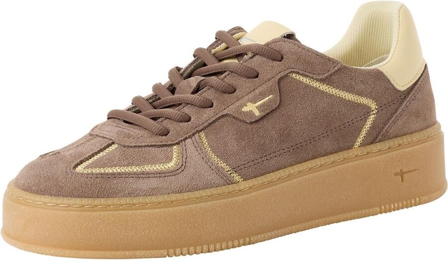 Tamaris Sneakers laag brokaat cappuccino - Foto 4