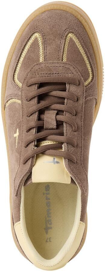 Tamaris Sneakers laag brokaat cappuccino - Foto 2