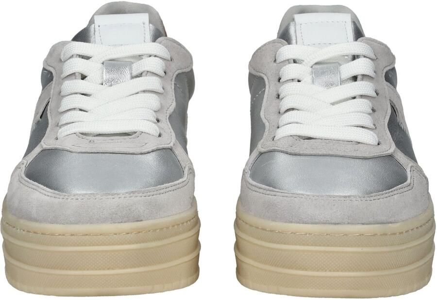 Tamaris Lage Top Sneaker 1-23773-43 9A8 Damesschoenen M2377343 Zilver - Foto 3