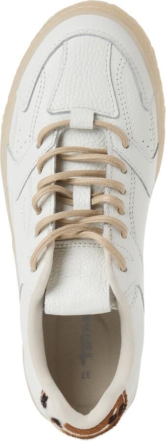Tamaris Sneakers laag bruin donkerbruin wit - Foto 4