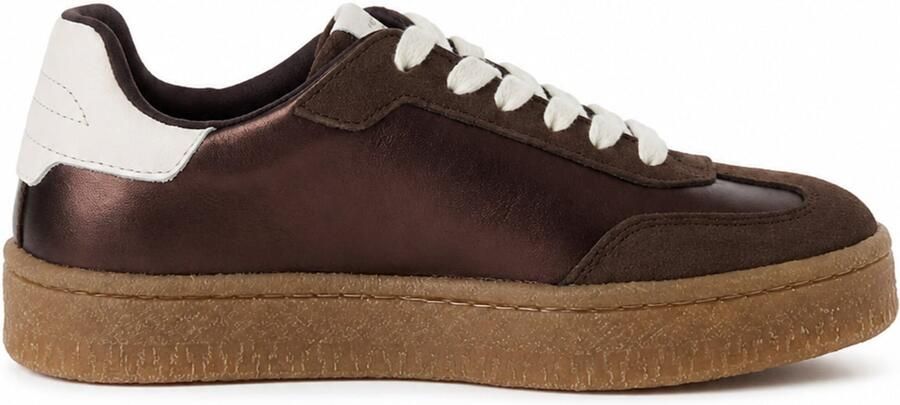 Tamaris Plateausneakers vrijetijdsschoen halfschoen veterschoen met gepolsterde schacht - Foto 8