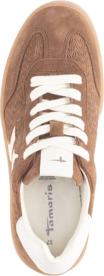 Tamaris Sneakers laag bruin wit - Foto 2