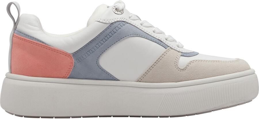 Tamaris Plateausneakers vrijetijdsschoen lage schoen veterschoen met contrastafwerkingen - Foto 7