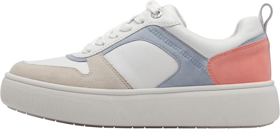 Tamaris Plateausneakers vrijetijdsschoen lage schoen veterschoen met contrastafwerkingen - Foto 2