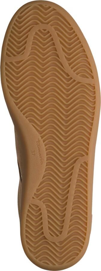 Tamaris Sneaker 1-23624-43 341 Dames Lage Damesschoenen Leer M2362443 taupe - Foto 4