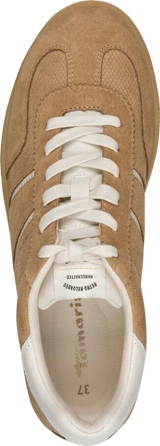 Tamaris Sneaker 1-23624-43 341 Dames Lage Damesschoenen Leer M2362443 taupe - Foto 6