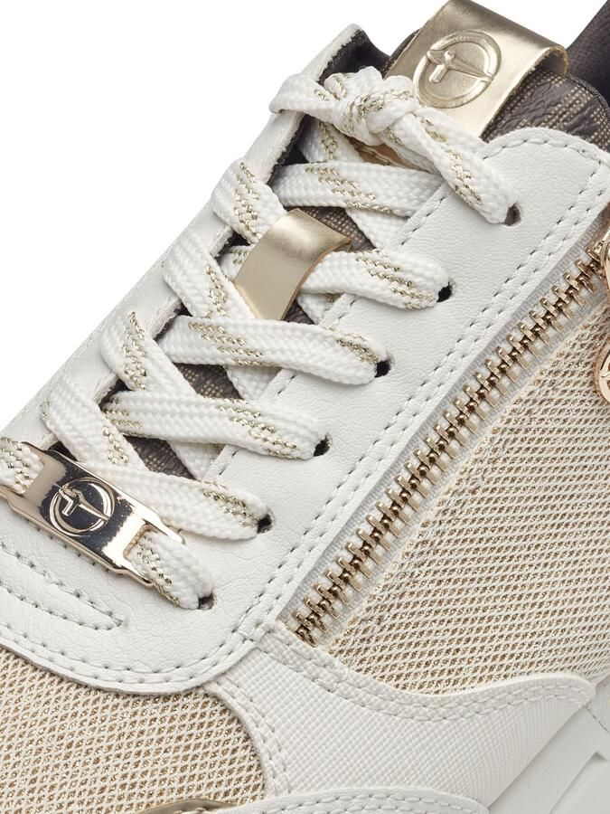 Tamaris Sneakers met sleehak Almina vrijetijdsschoen lage schoen veterschoen met praktische verwisselbare binnenzool - Foto 11