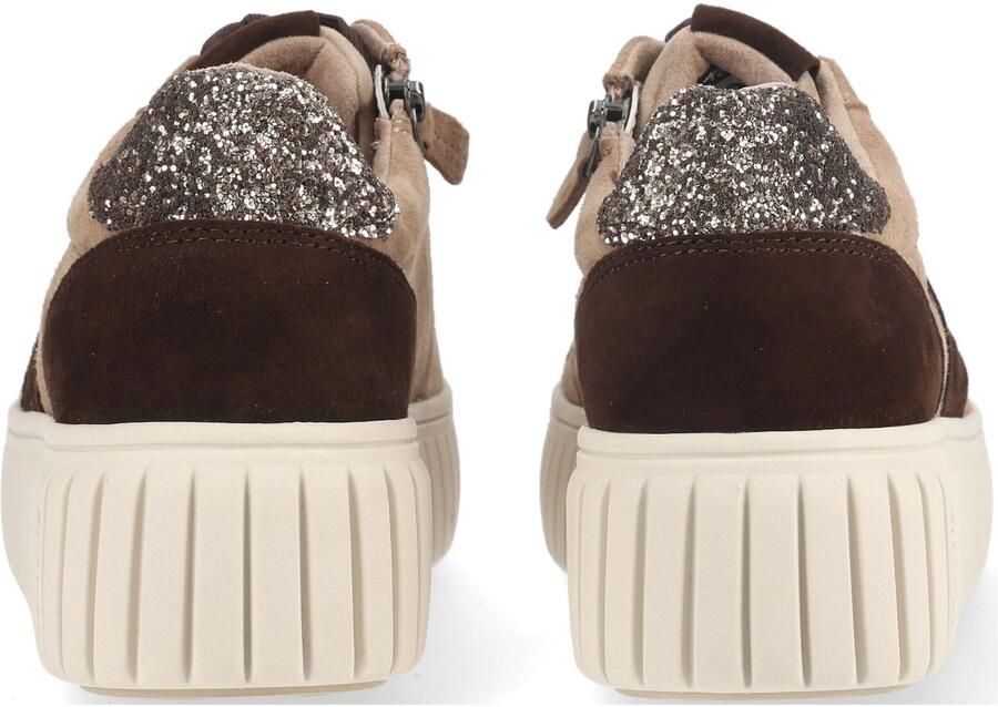 Tamaris Sneakers laag chocoladebruin cappuccino - Foto 5