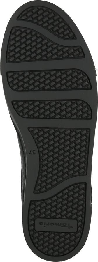Tamaris lage toptrainers 1-23313-41-090 damesschoenen vegan zwart luipaardprint - Foto 5