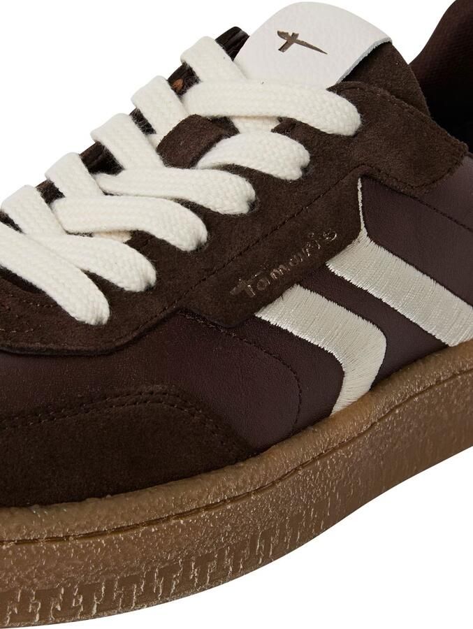 Tamaris Plateausneakers vrijetijdsschoen halfschoen veterschoen met gepolsterde schacht - Foto 4
