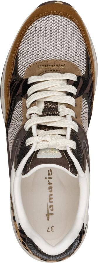 Tamaris damessneaker 1-23735-47-329 Dames low-top plateau-schoenen - Foto 3