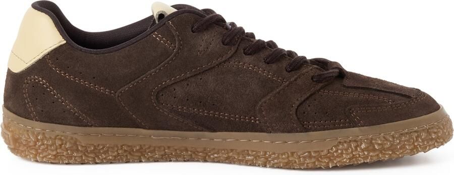 Tamaris Sneakers van echt leer met gestikt logo