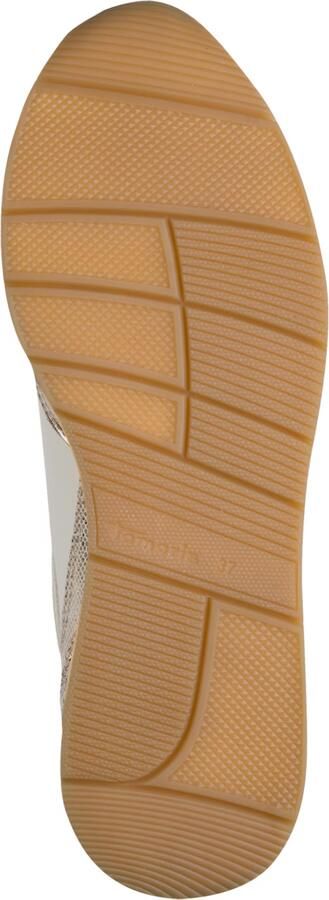Tamaris dames sneaker 1-23613-46 454 Low Top dames schoenen veganistisch beige - Foto 7