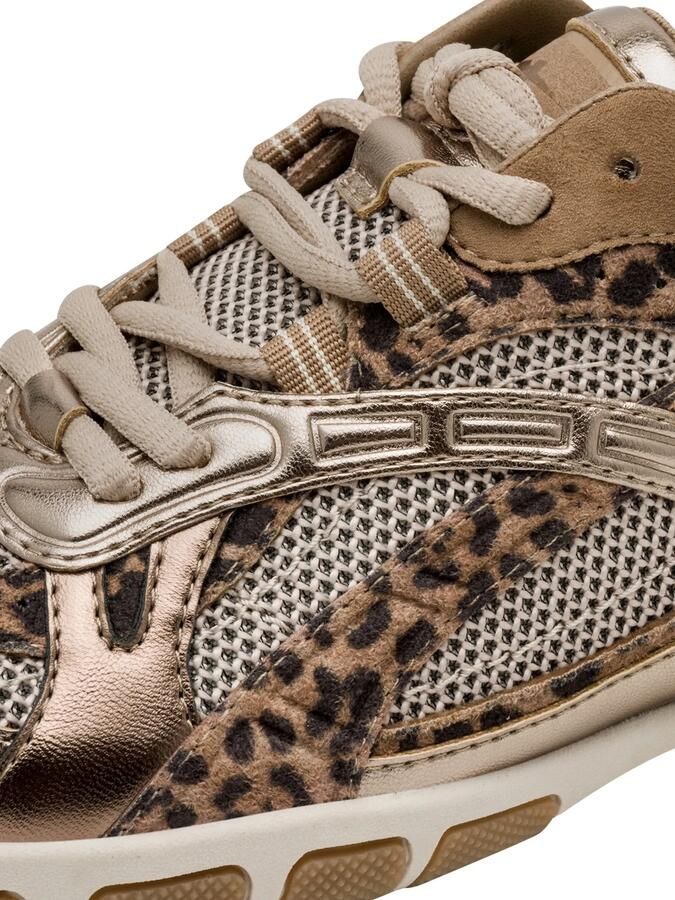 Tamaris Sneakers laag crème ombergrijs brons zwart - Foto 6