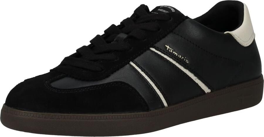 Tamaris Plateausneakers vrijetijdsschoen halfschoen veterschoen met gepolsterde schacht - Foto 2
