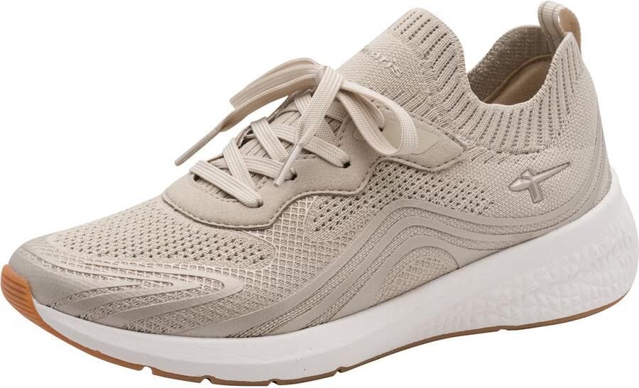 Tamaris Light Weight Sneakers beige Textiel - Foto 7