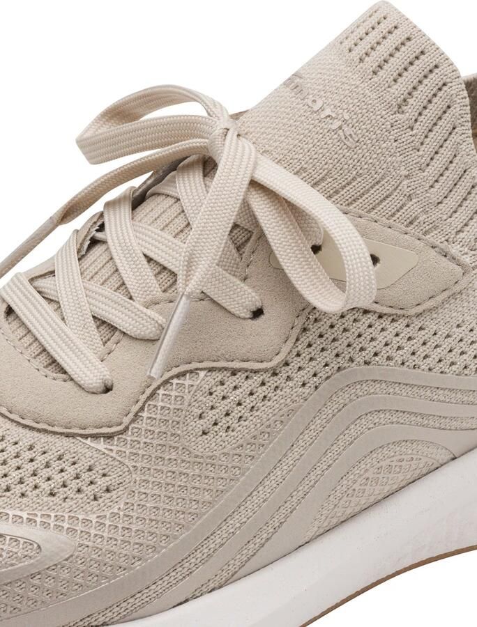 Tamaris Light Weight Sneakers beige Textiel - Foto 10