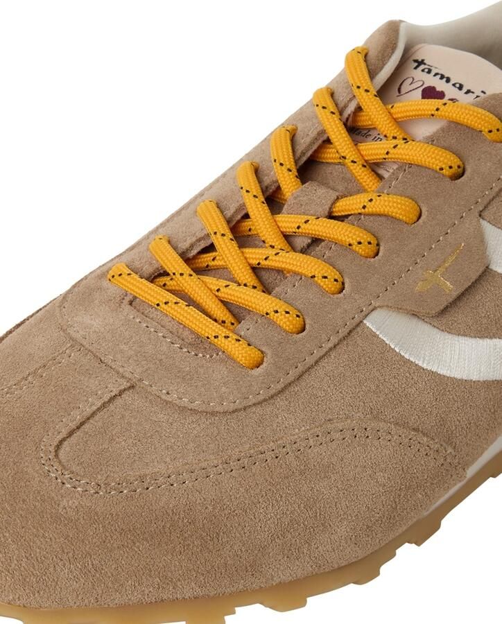 Tamaris Sneakers laag donkerbeige offwhite - Foto 5