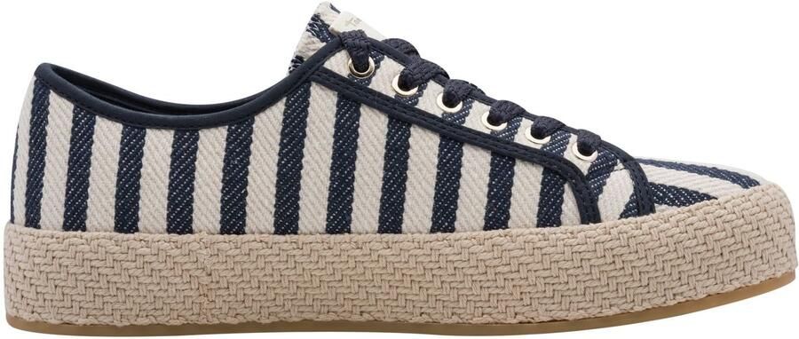 Tamaris Sneakers laag donkerblauw offwhite