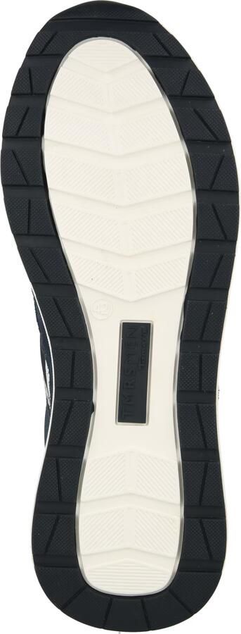 Tamaris Sneakers laag donkerblauw zwart wit - Foto 6