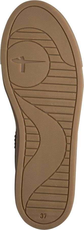 Tamaris dames leren sneaker 1-23730-47-722 dames veterschoen Groen - Foto 4