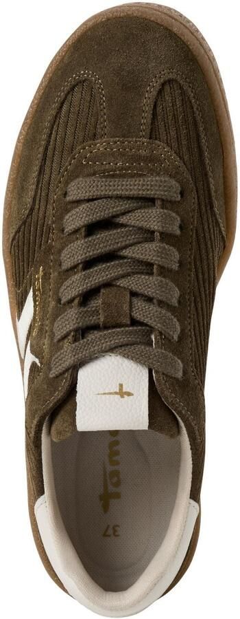 Tamaris Plateausneakers vrijetijdsschoen halfschoen veterschoen met gepolsterde schacht - Foto 10