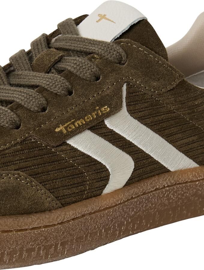 Tamaris Plateausneakers vrijetijdsschoen halfschoen veterschoen met gepolsterde schacht - Foto 12