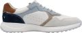 Tamaris herensneaker 1-13623-46-804 Veterschoen Leren schoenen Wit Blauw - Blauw
