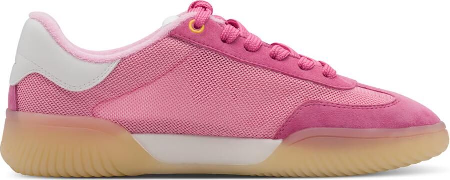 Tamaris Sneakers laag geel pink lichtroze wit - Foto 2