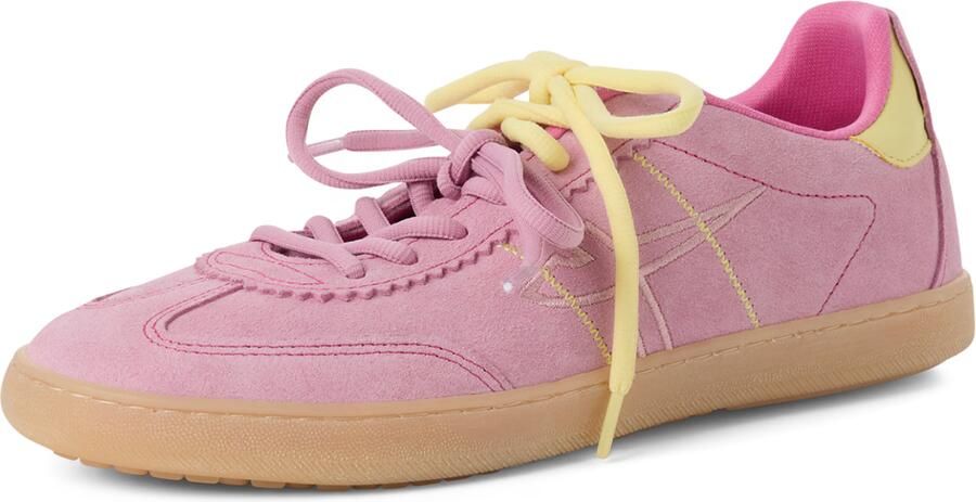 Tamaris Damessneaker 1-23609-46 510 Low Top Dames Roze - Foto 2