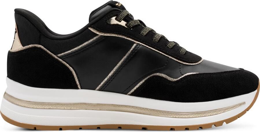 Tamaris dames sneaker vrijetijdsschoen Step-In 1-23766-46 001 zwart - Foto 4