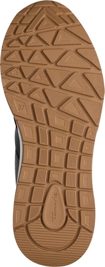 Tamaris dames sneaker vrijetijdsschoen Step-In 1-23766-46 001 zwart - Foto 5