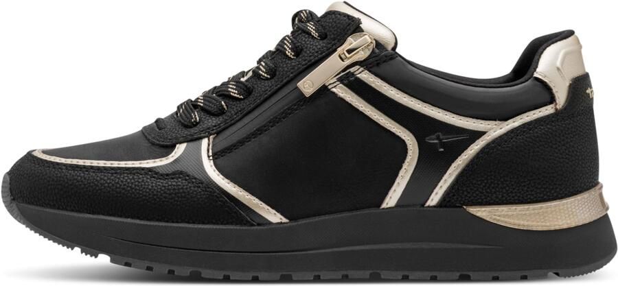 Tamaris Sneakers laag goud zwart - Foto 2