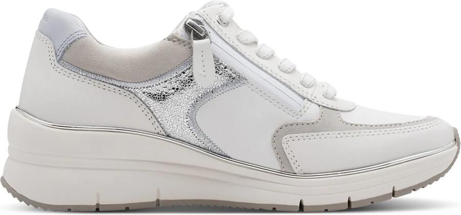Tamaris Sneakers laag greige zilver wit - Foto 3