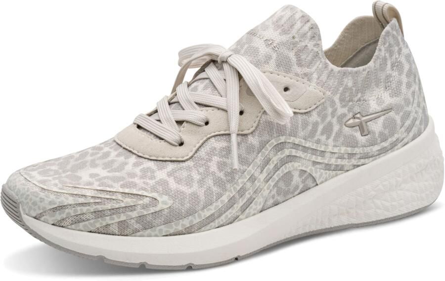 Tamaris Light Weight Sneakers Leopard grijs - Foto 5
