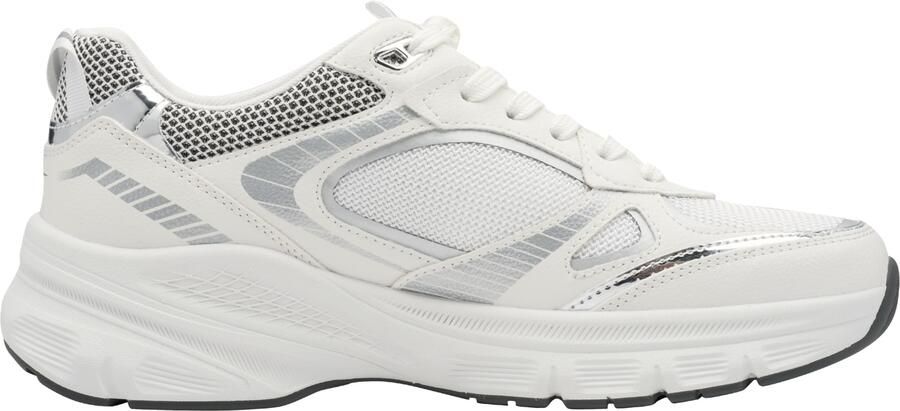 Tamaris Sneakers laag grijs zilver wit - Foto 6