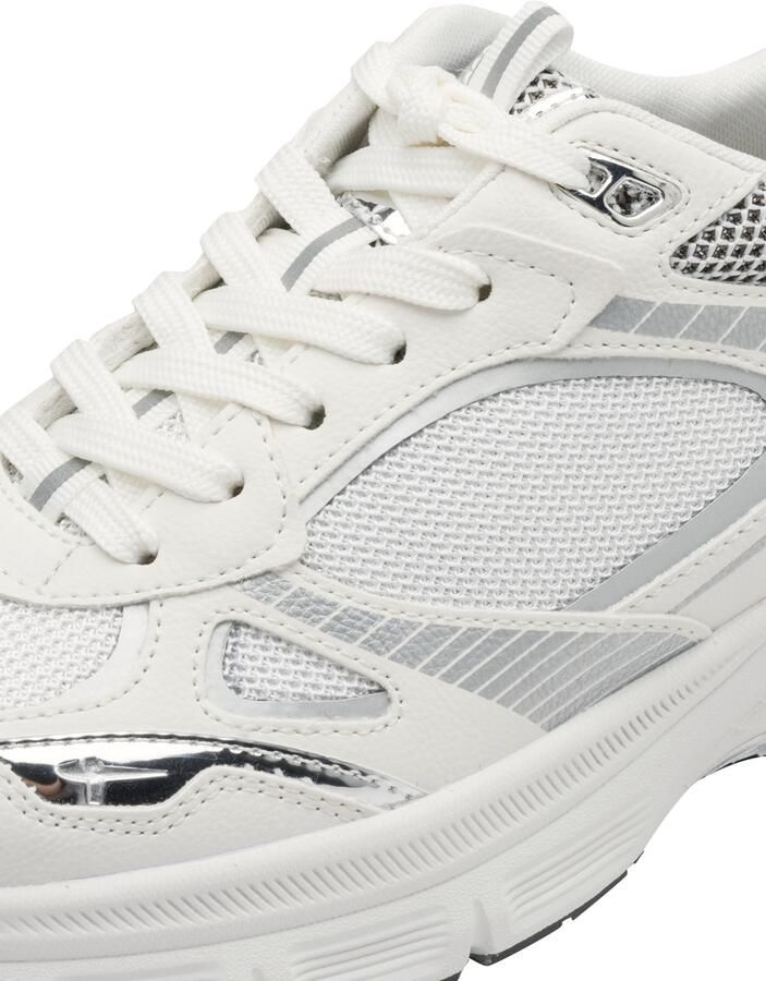Tamaris Sneakers laag grijs zilver wit - Foto 7