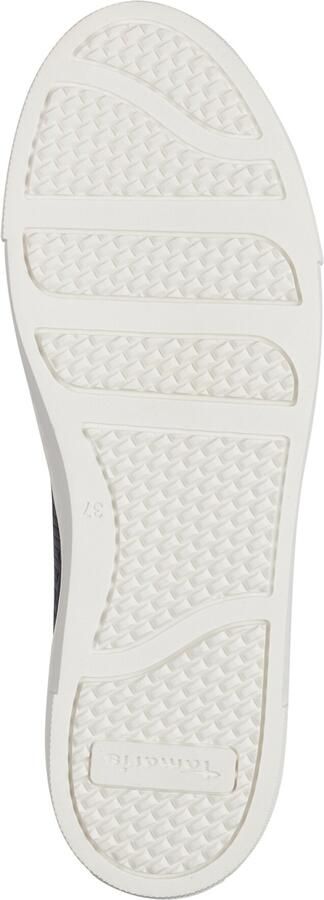 Tamaris Plateausneakers vrijetijdsschoen halfschoen veterschoen met inzetten en glinsterdetails - Foto 10