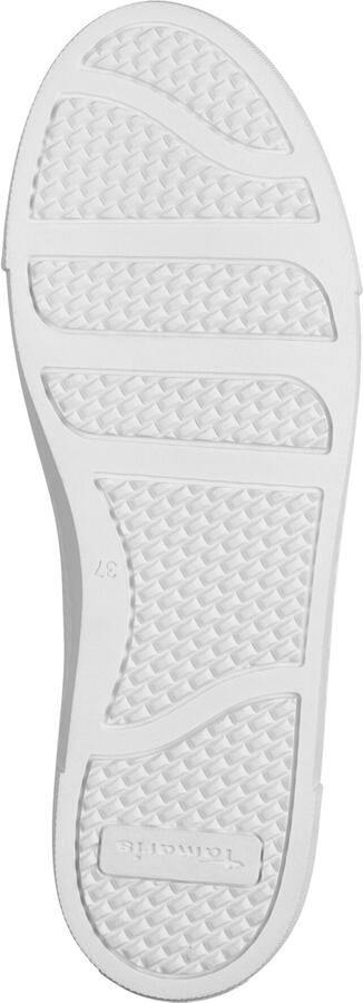 Tamaris Plateausneakers vrijetijdsschoen halfschoen veterschoen met inzetten en glinsterdetails - Foto 11