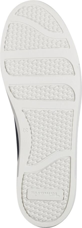 Tamaris Plateausneakers vrijetijdsschoen halfschoen veterschoen met inzetten en glinsterdetails - Foto 5