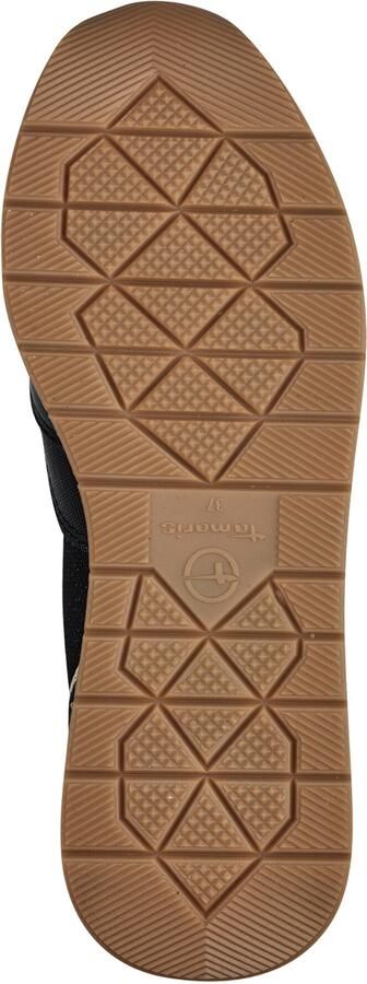 Tamaris Sneakers met sleehak vrijetijdsschoen lage schoen veterschoen met trendy metallic-details - Foto 6